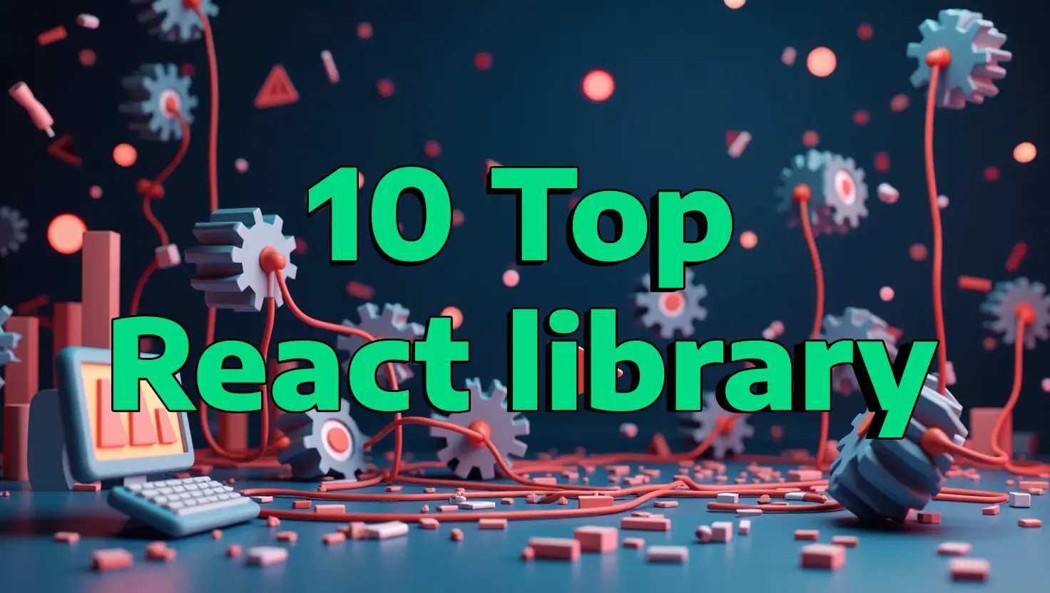 ۱۰ کتابخانه که هر توسعهدهنده React باید در سال ۱۴۰۴ بشناسد