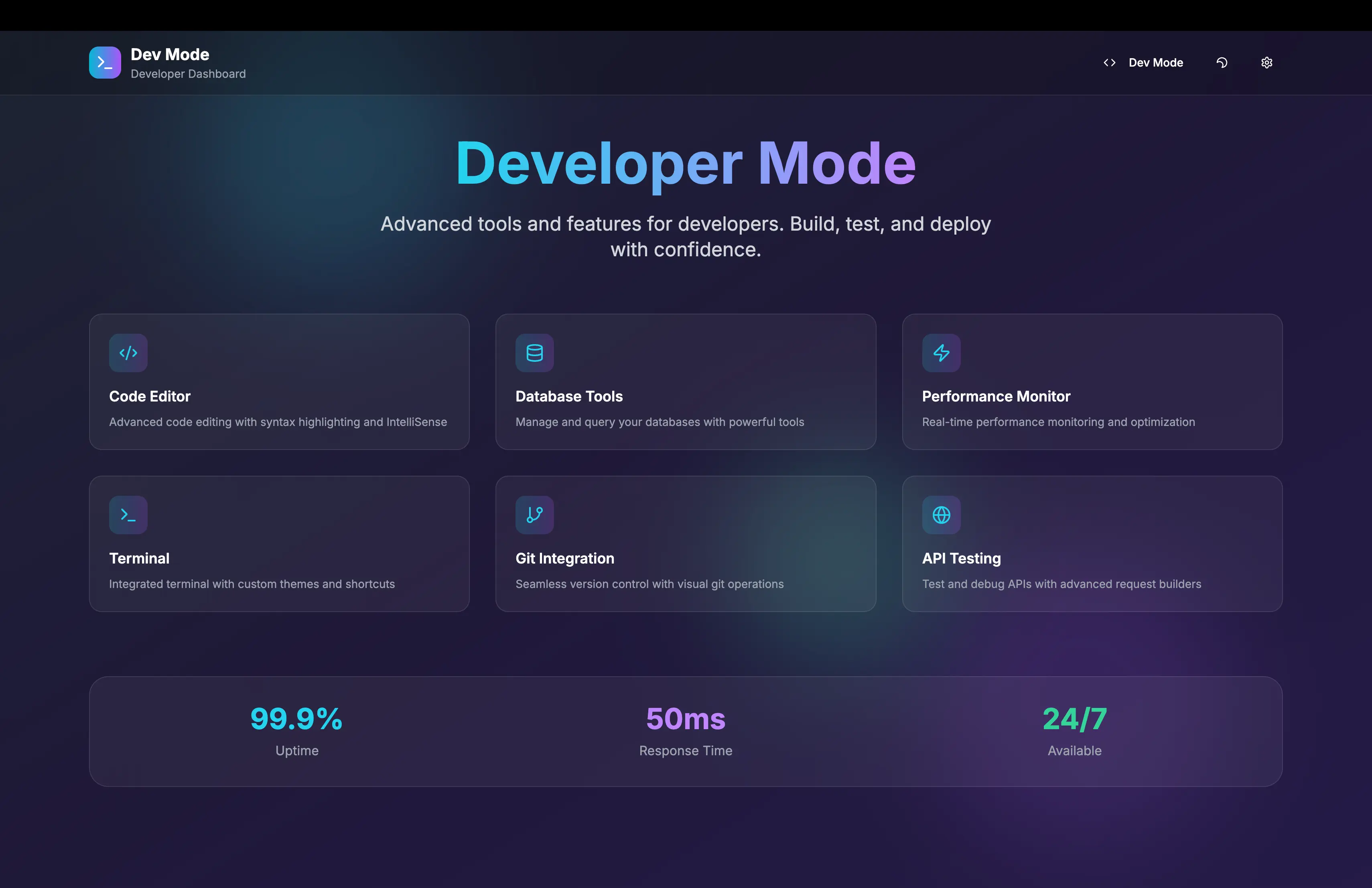 Dev tools